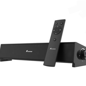 Soundbar, Foxnovo Soundbar TV 20W Wired and Wireless Home Theater Bluetooth Spea